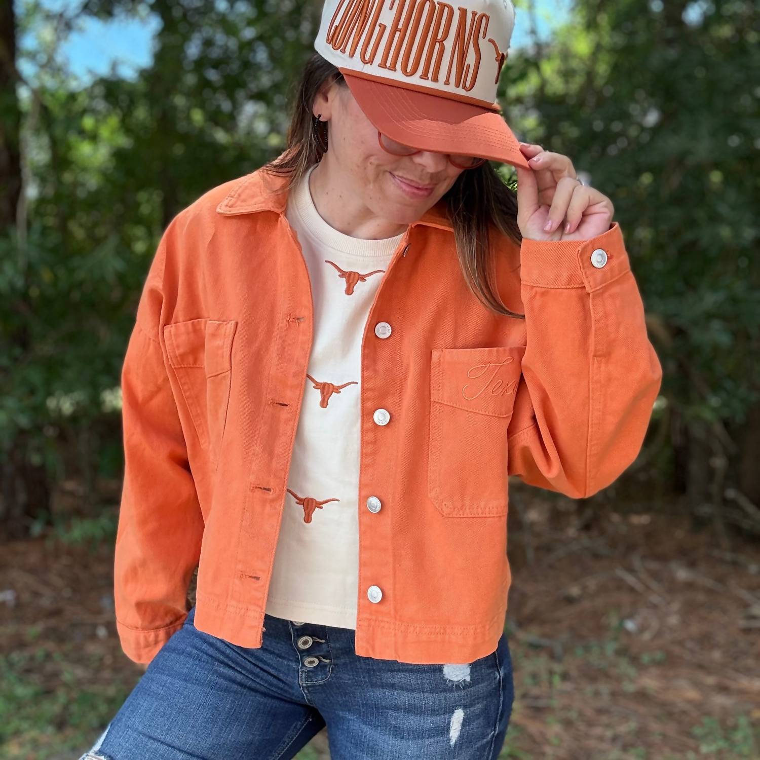Gameday Social - Longhorns Texas Longhorns Denim Jacket