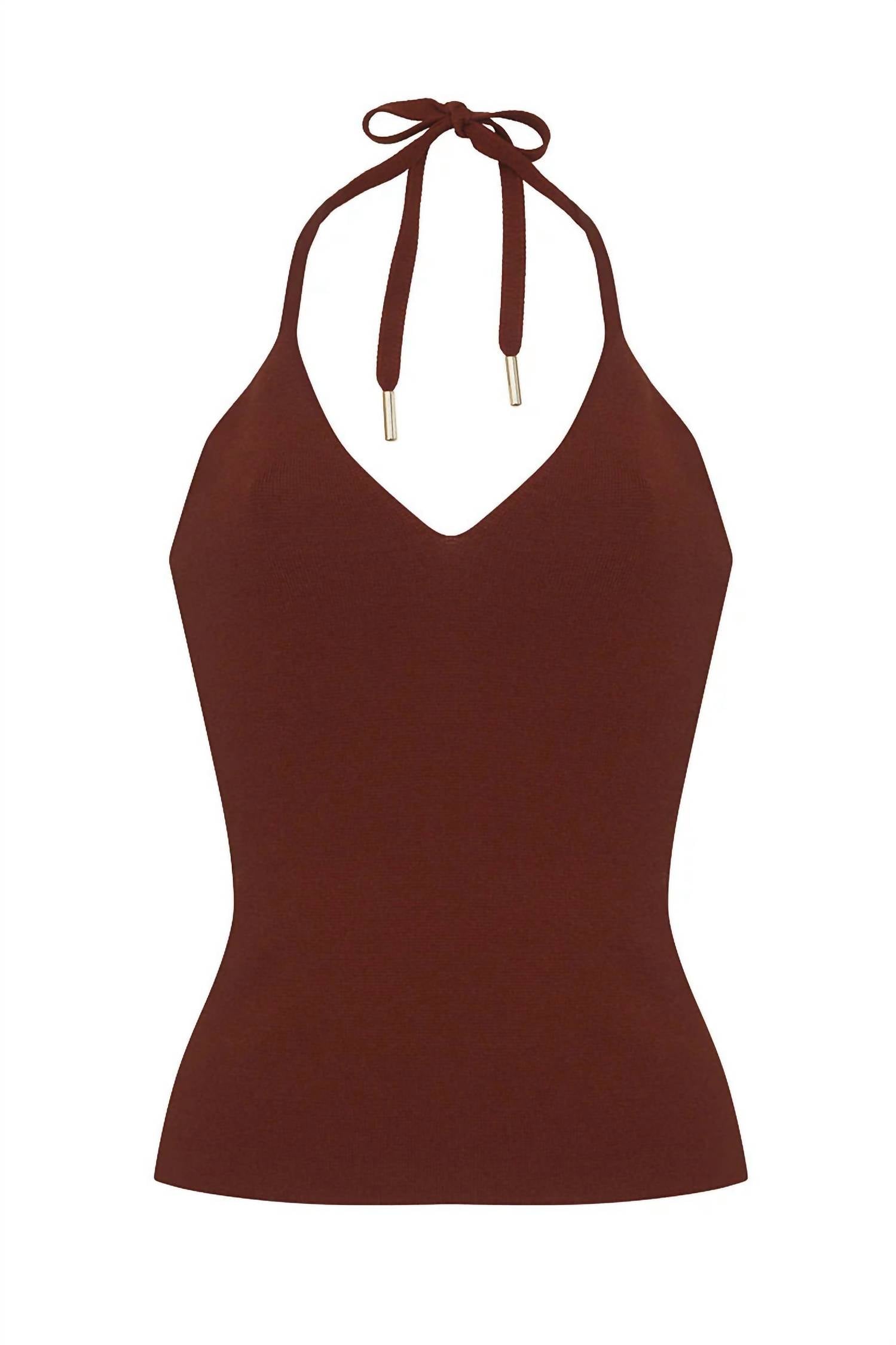Cara Cara Claudette Top in rust - women's tank top - alternate view