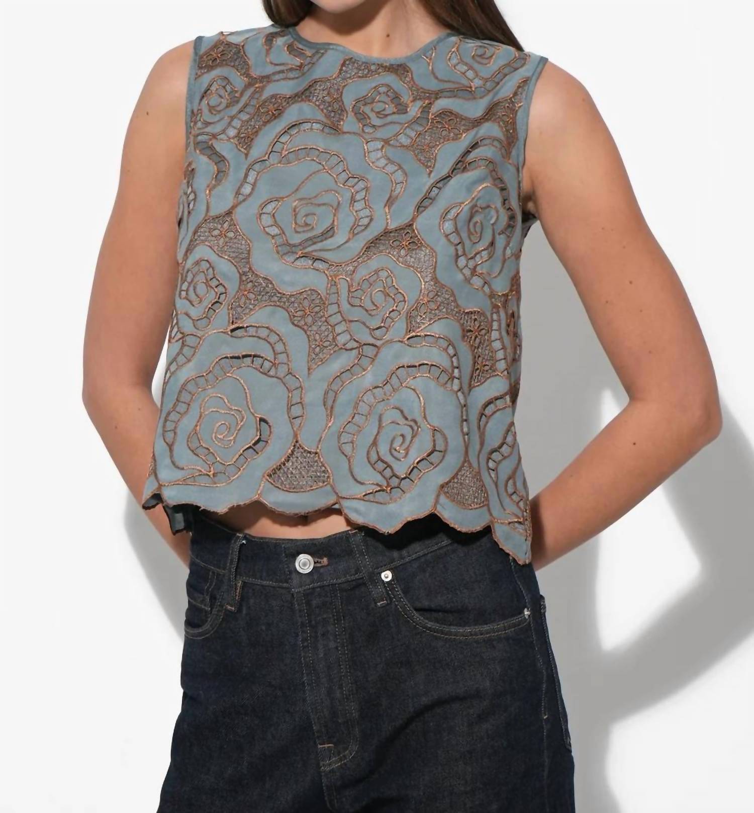 Adelyn Rae - Winnie Lace Blouse