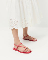 Loeffler Randall - Women's Lara Strappy Flat Sandals