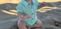Me & Henry - Boy's Helford Woven Onesie