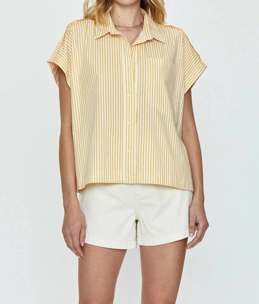 Pistola - Cara Short Sleeve Button Down Shirt