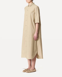 LABO.ART Abito Acca Clara Midi Dress in sonora - women's dress - detail view