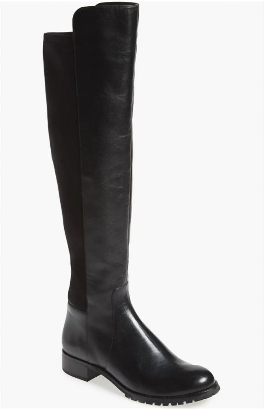Michael Kors - Women Joanie Leather Over The Knee Stretch Boots