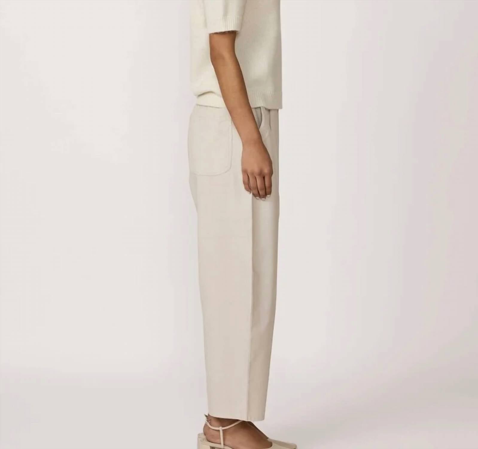 Laude The Label - Barrel Leg Corduroy Pants