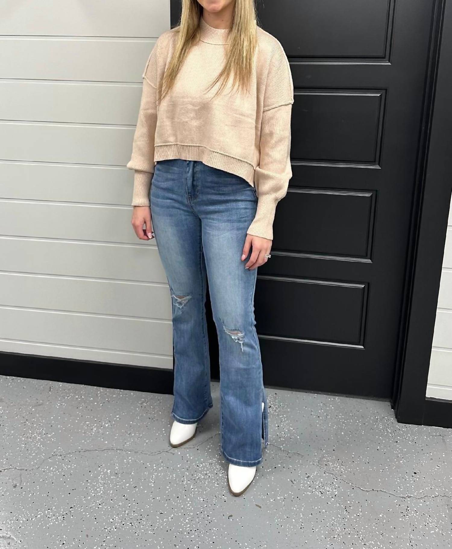 Lily Clothing - Cropped Sweater