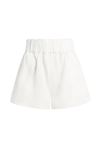 BONDI BORN Women's Universal Short in white - women's shorts - alternate view