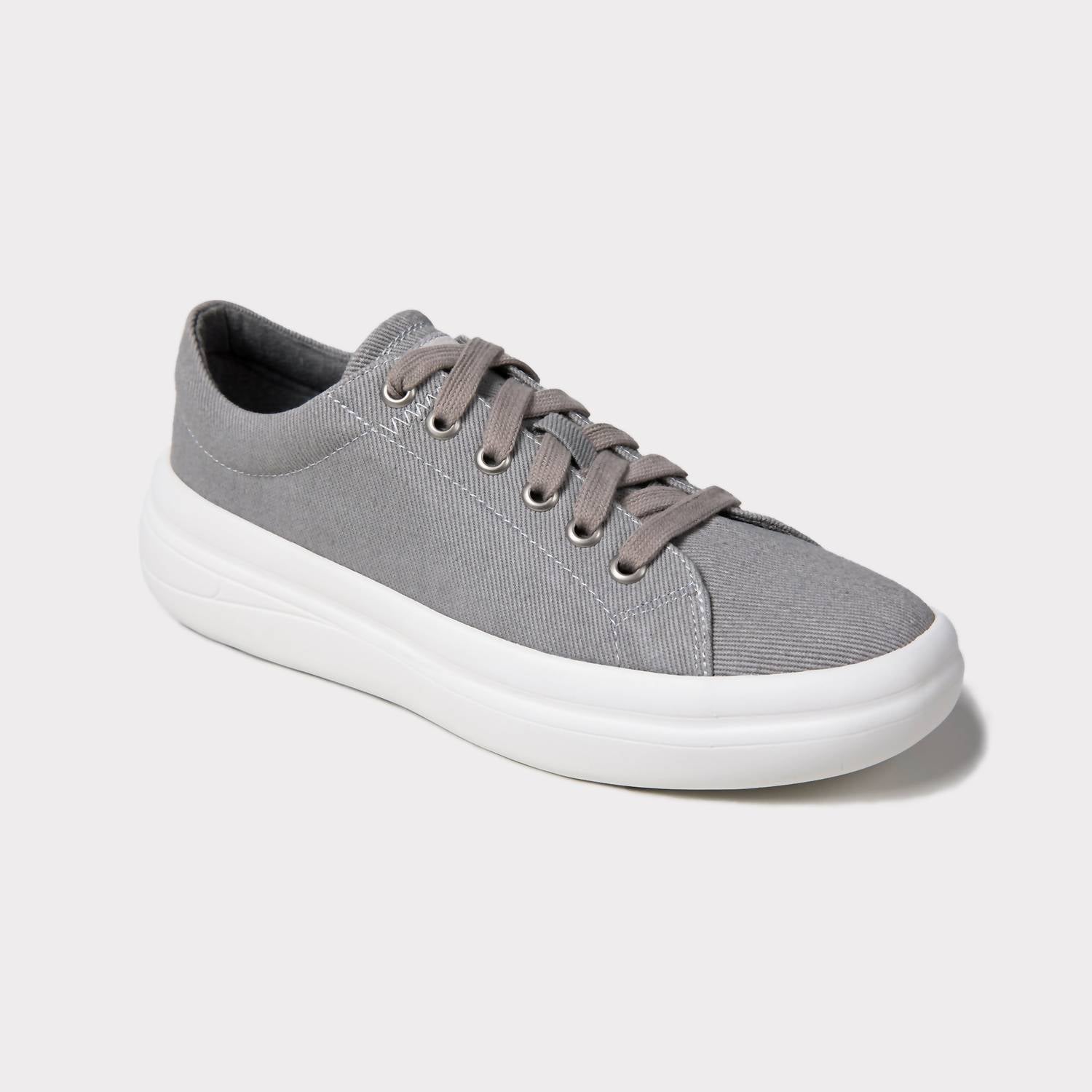 Lamo Women's Classic Makenna Sneaker in grey - women's sneaker - detail view