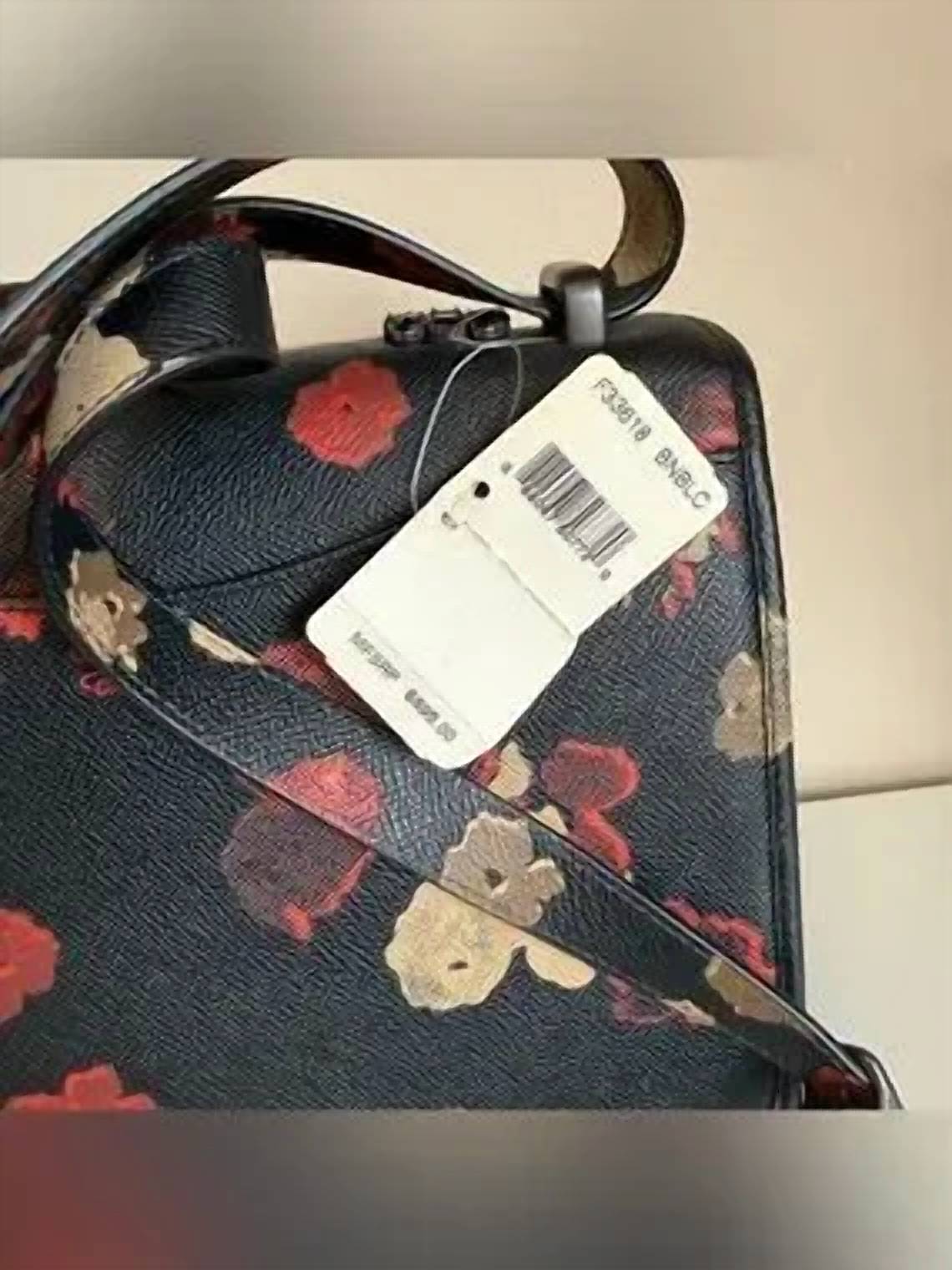 Coach - Women's Floral Jewel Page Crossbody Bag