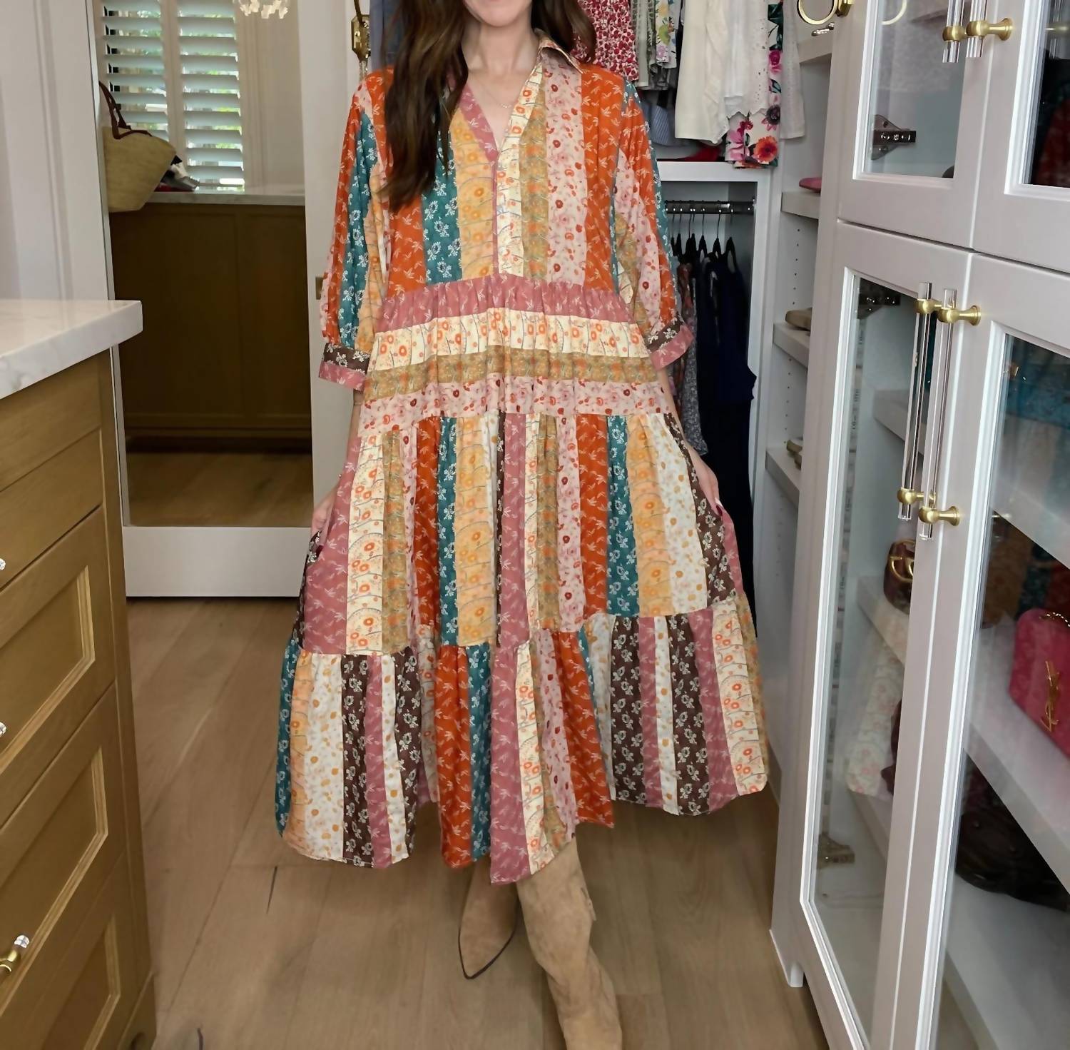 Entro - Autumn Brunch Midi Dress