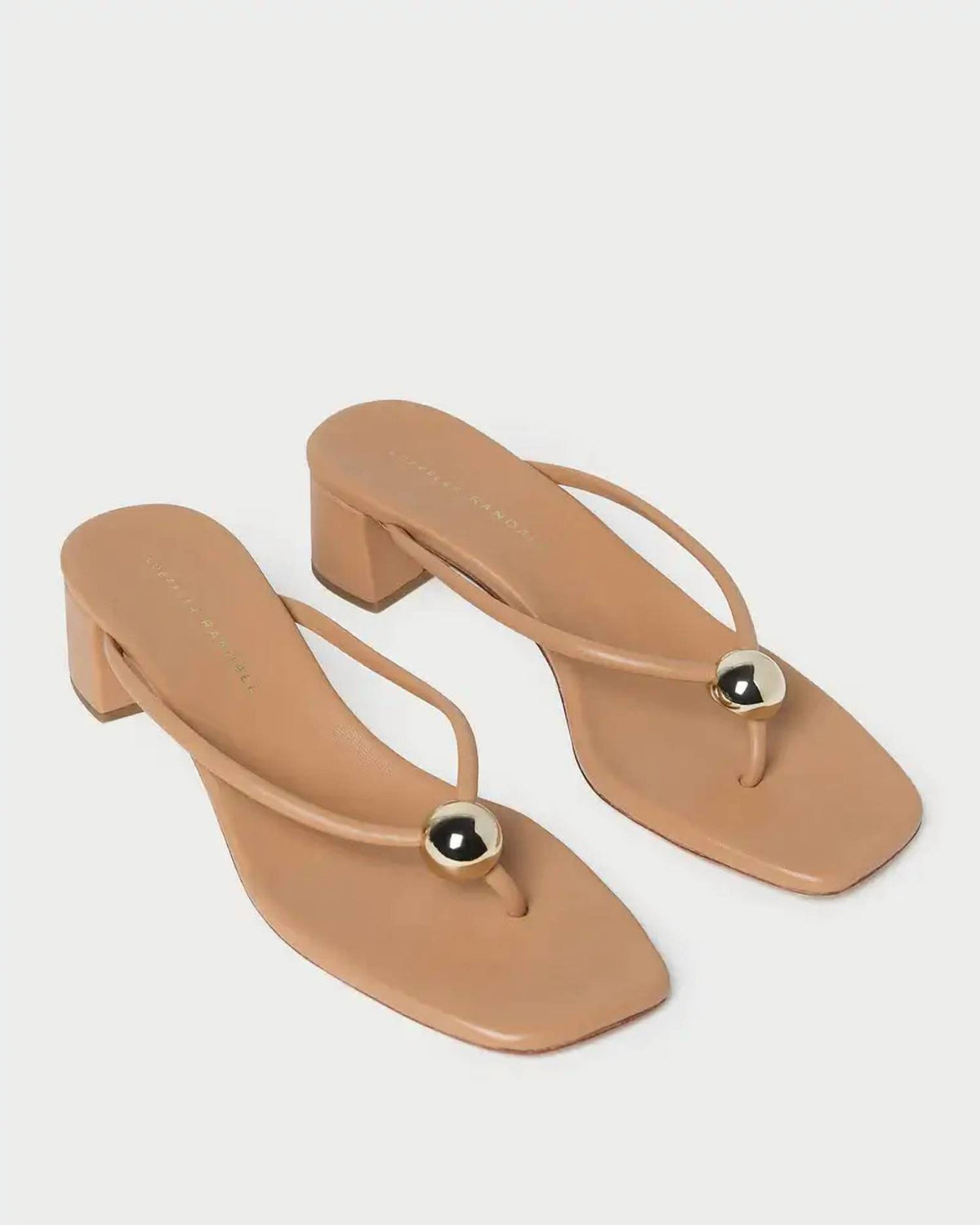 Loeffler Randall - Women's Odessa Heeled Mule Thong Sandal