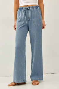 Be Cool - Cassidy Knit Denim Pants