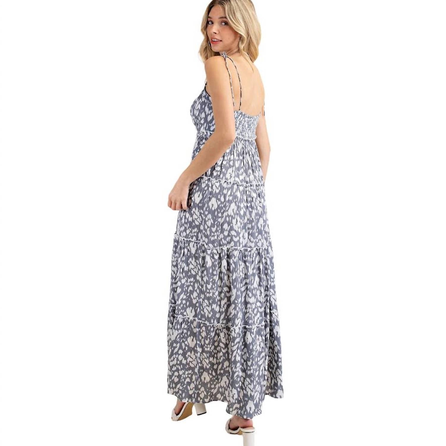 Kori - Patterned Maxi Dress