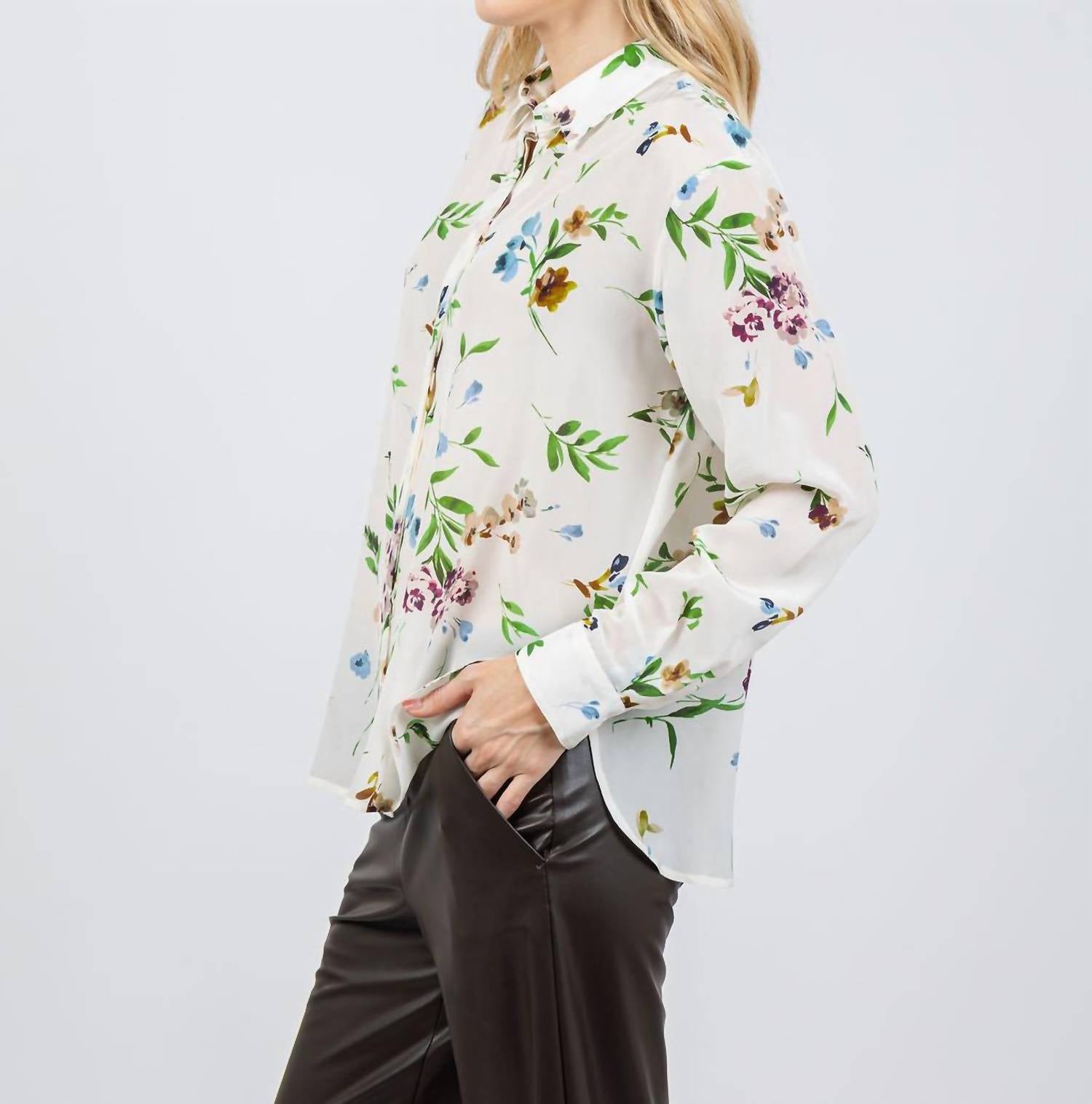 Marella - Faretra Shirt Collar Blouse