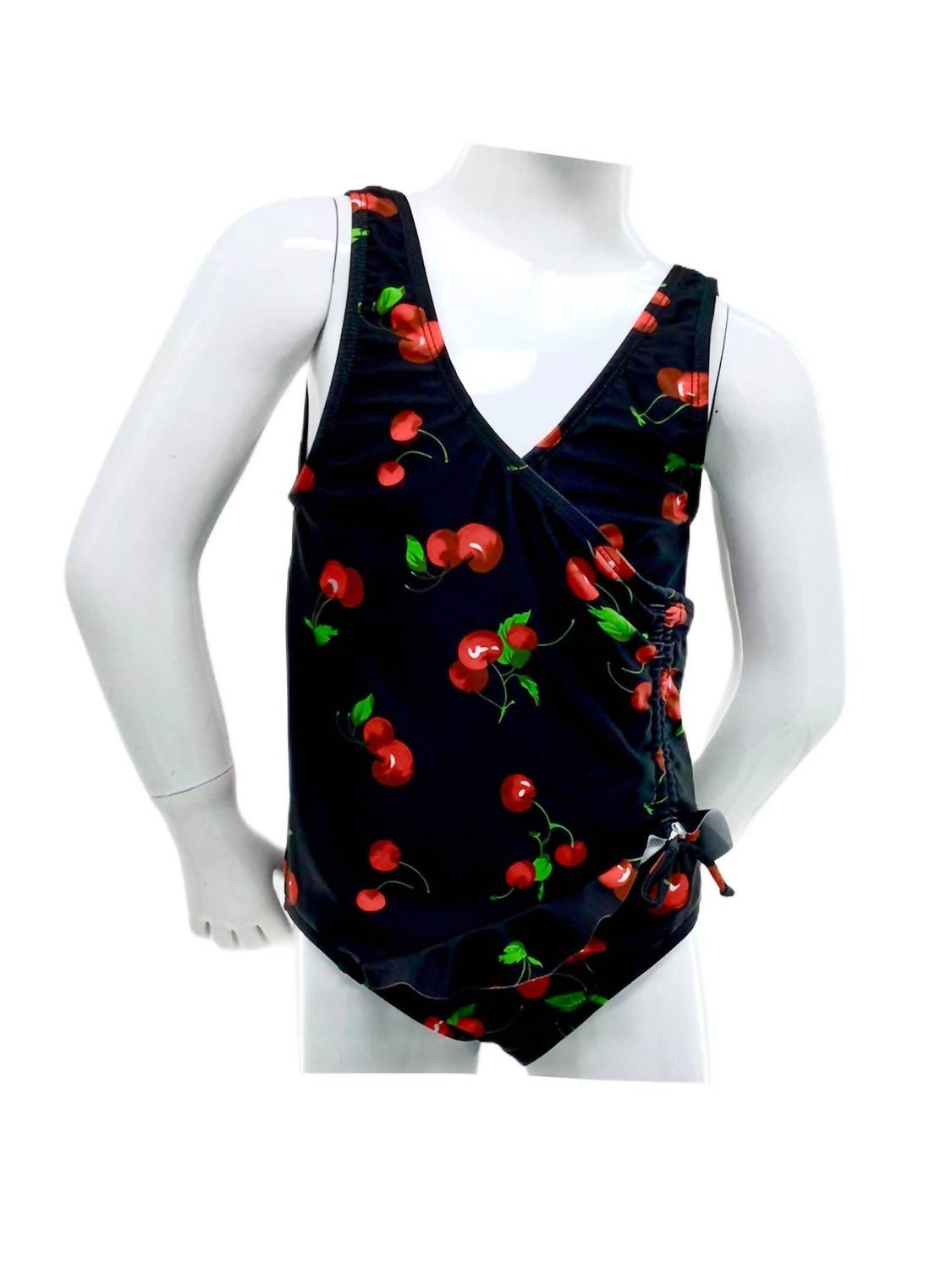 Marina West Swim - Girl's Wrap Lined Swimsuit One Piece