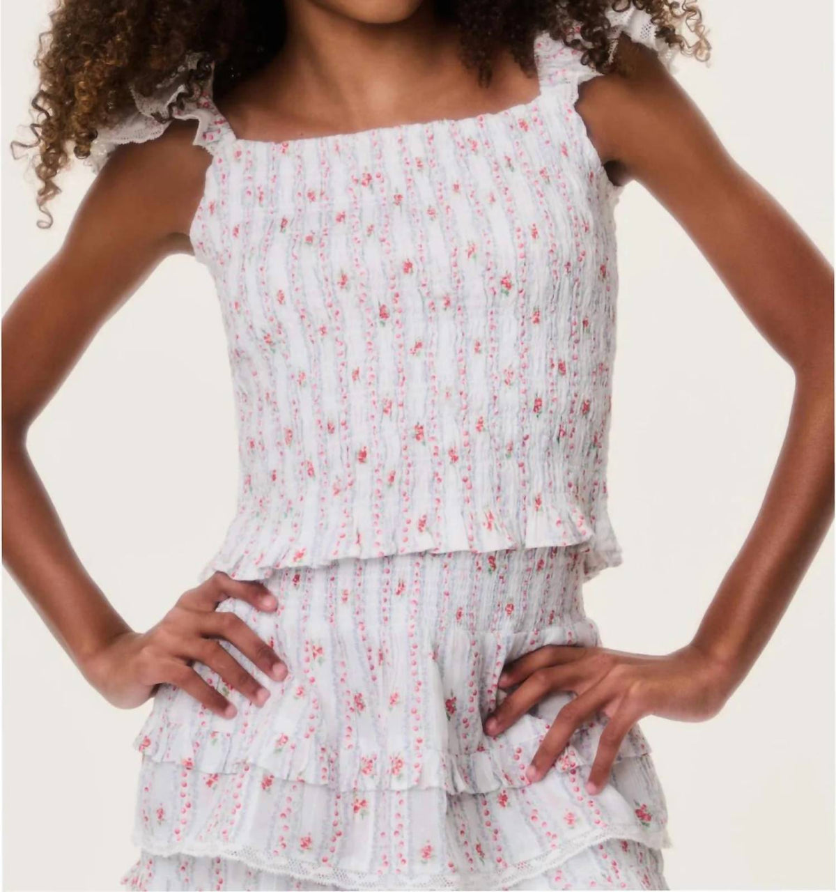 Loveshackfancy - Tween Caspia Top