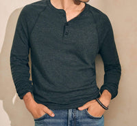 Faherty - Cloud Long Sleeve Henley Top
