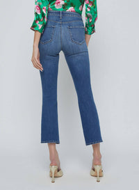 L'Agence - Tati High Rise Crop Micro Boot Jeans