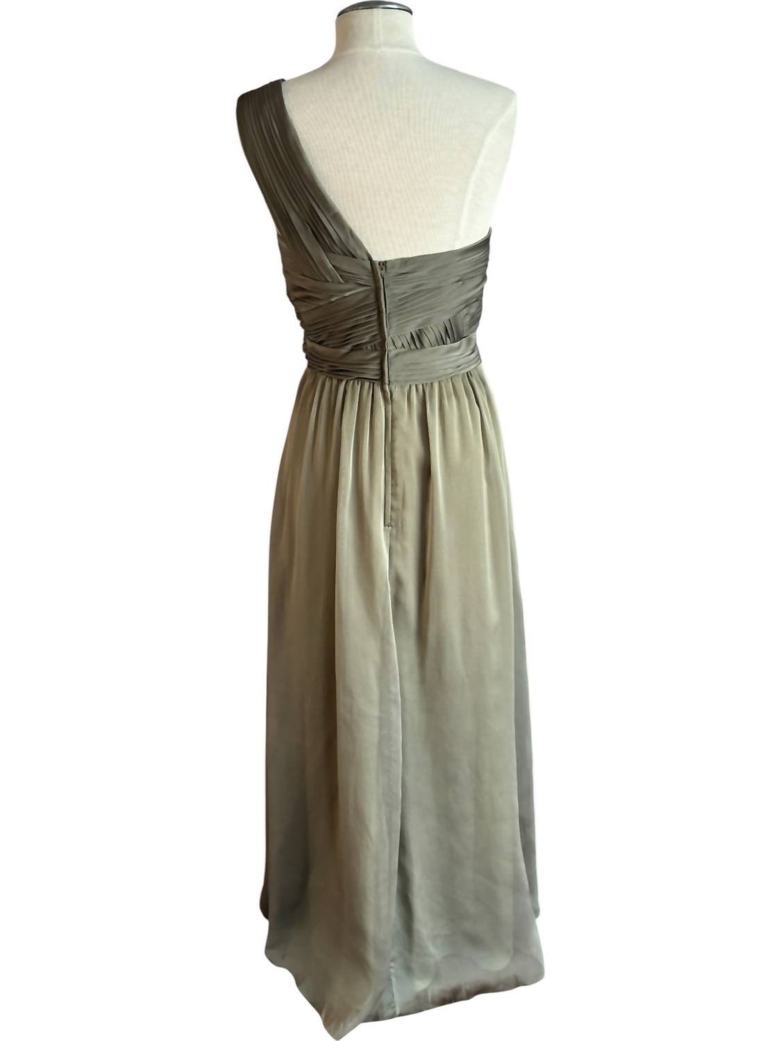 Bari Jay - Women's One Shoulder Iridescent Bridesmaid Dress