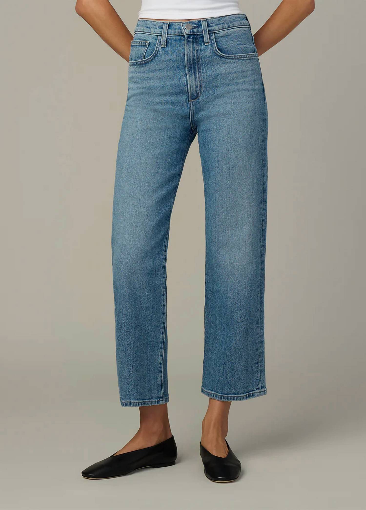 Joe's Jeans Margo Crop Straight Jeans in good eye - women's jeans - view 6