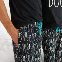 Rufflebutts - Unisex - Skeleton Boogie Bamboo Pajama Pants