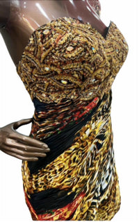 Mac Duggal - Strapless Mini Dress