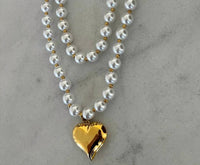 Chansuttpearls - Wrap Around Heart Necklace