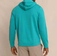 SOUTHERN TIDE Schooner Full-Zip Hoodie in spruce shade - men's shirt - view 4