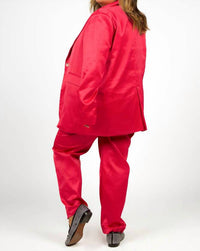 Geegee - Two Piece Set Jacket And Pants - Plus