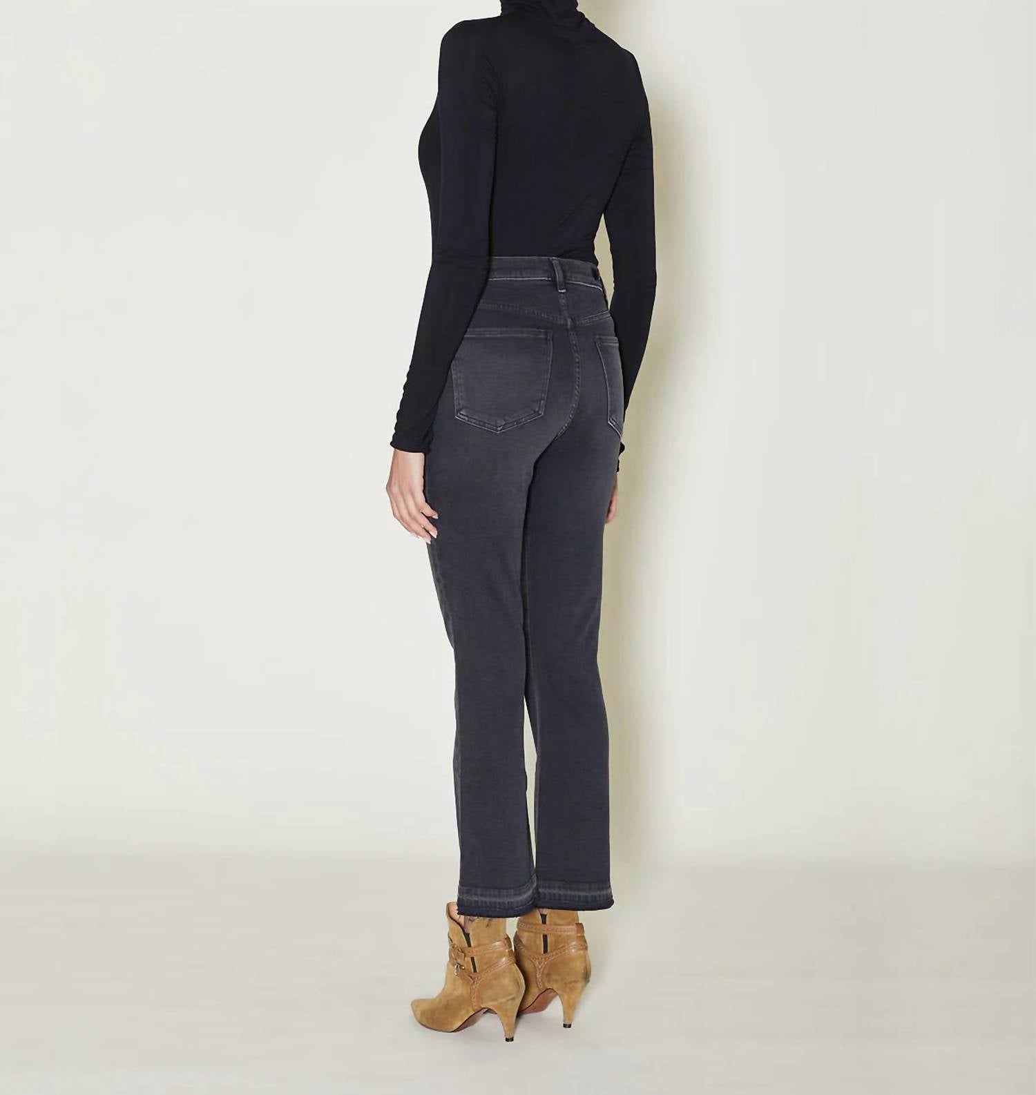 Le Jean - Bella Crop Flare Jeans