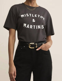 Z Supply - mistletoe boyfriend tee