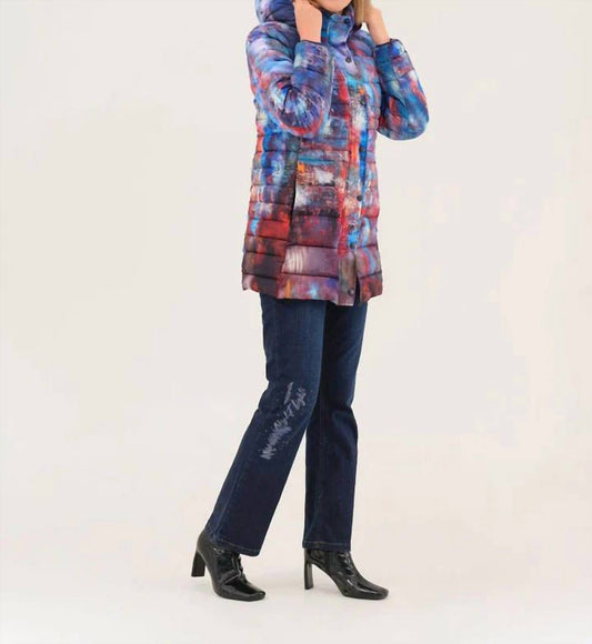 Dolcezza - Blue City Print Coat