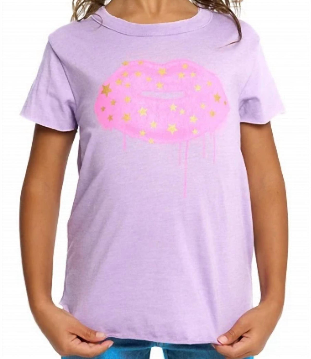 Chaser - Kid's Star Lips Tee
