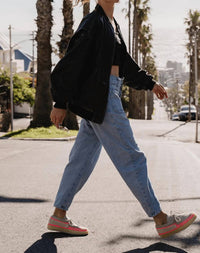Laidback London - Women's Komo Crochet Moccasin