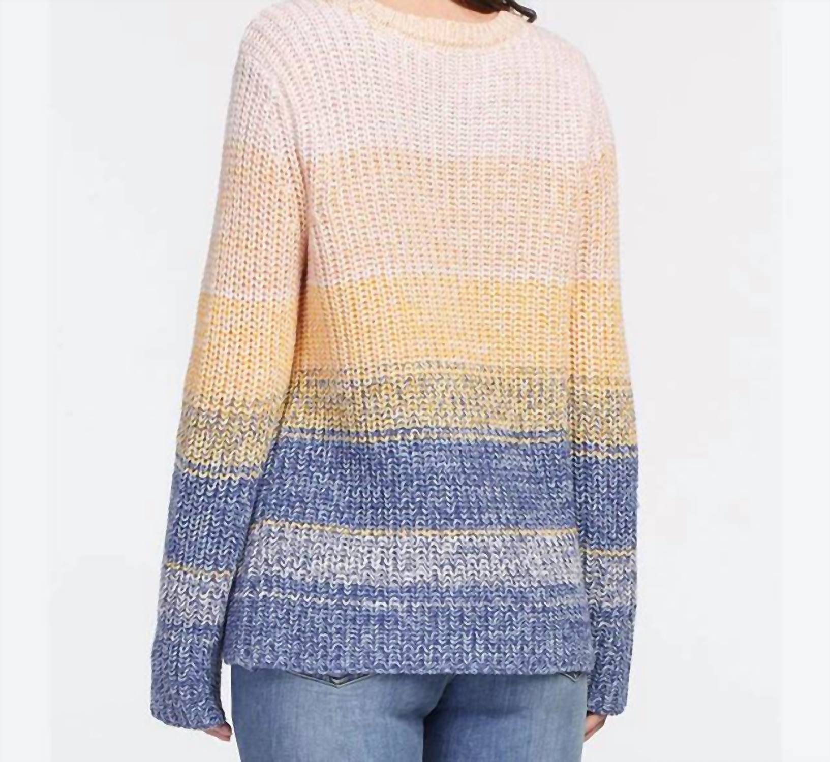 Tribal - Fisher Rib Variegated Jumper