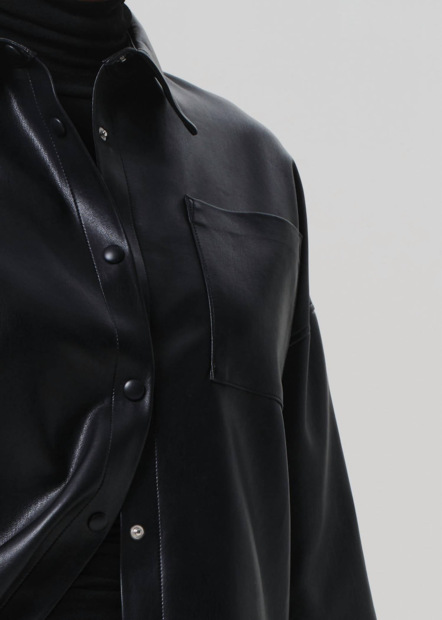 Citizens Of Humanity - Frances Cropped Cape Button Up Shirt