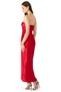 STEVE MADDEN Jessamine Maxi Dress in red - women's dress - alternate view