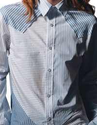 Cissa - Raw Edge Western Shirt