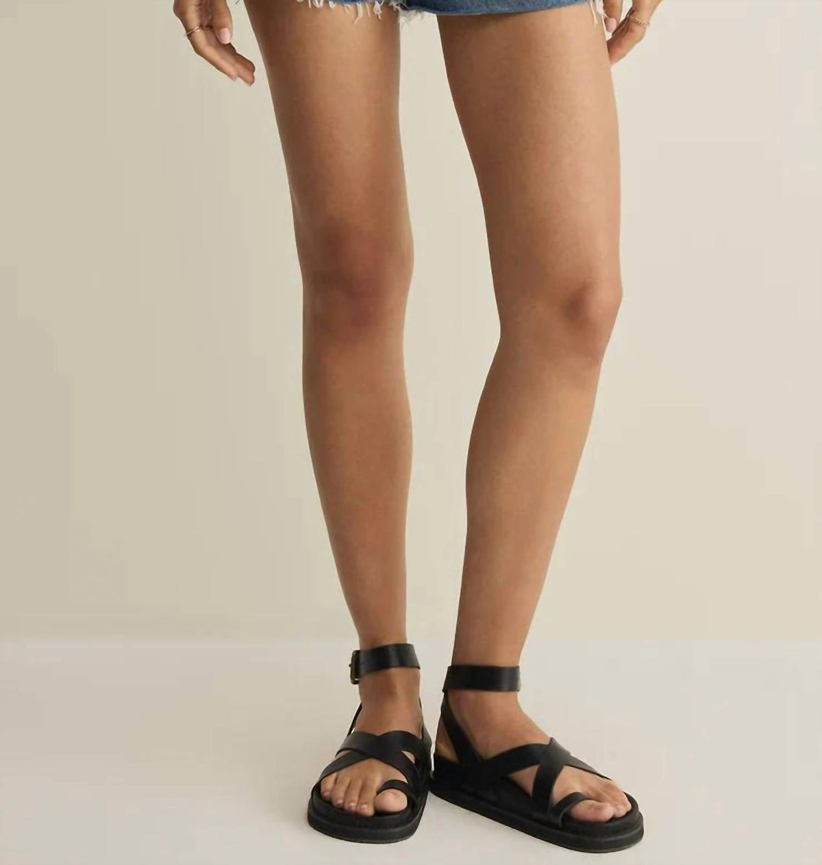 Z Supply - Alex High Rise Denim Shorts