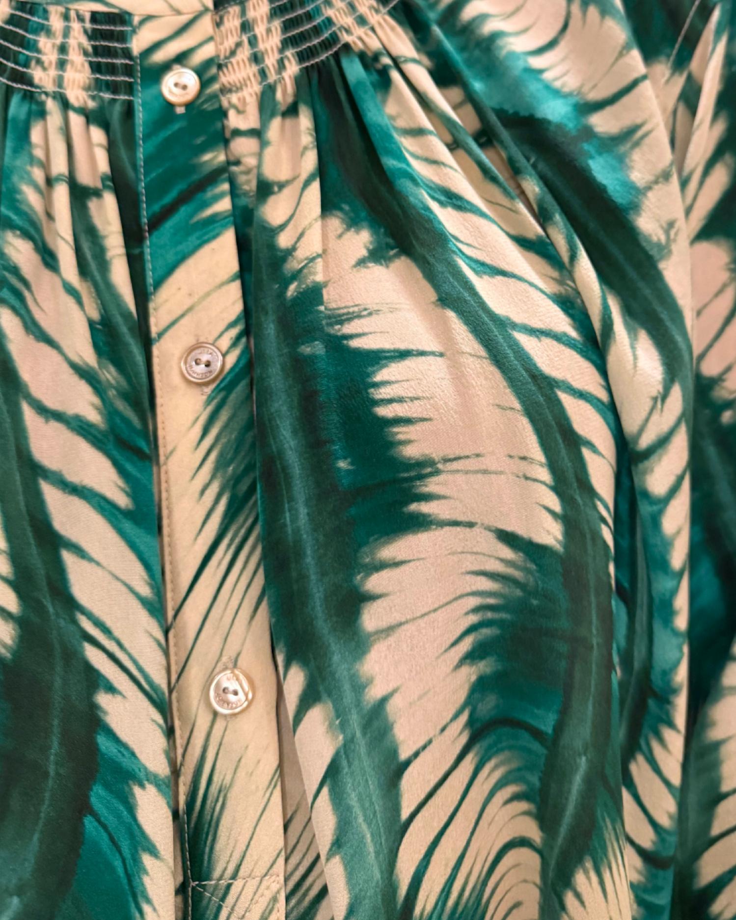 Ulla Johnson - Nehir Printed Silk Blouse