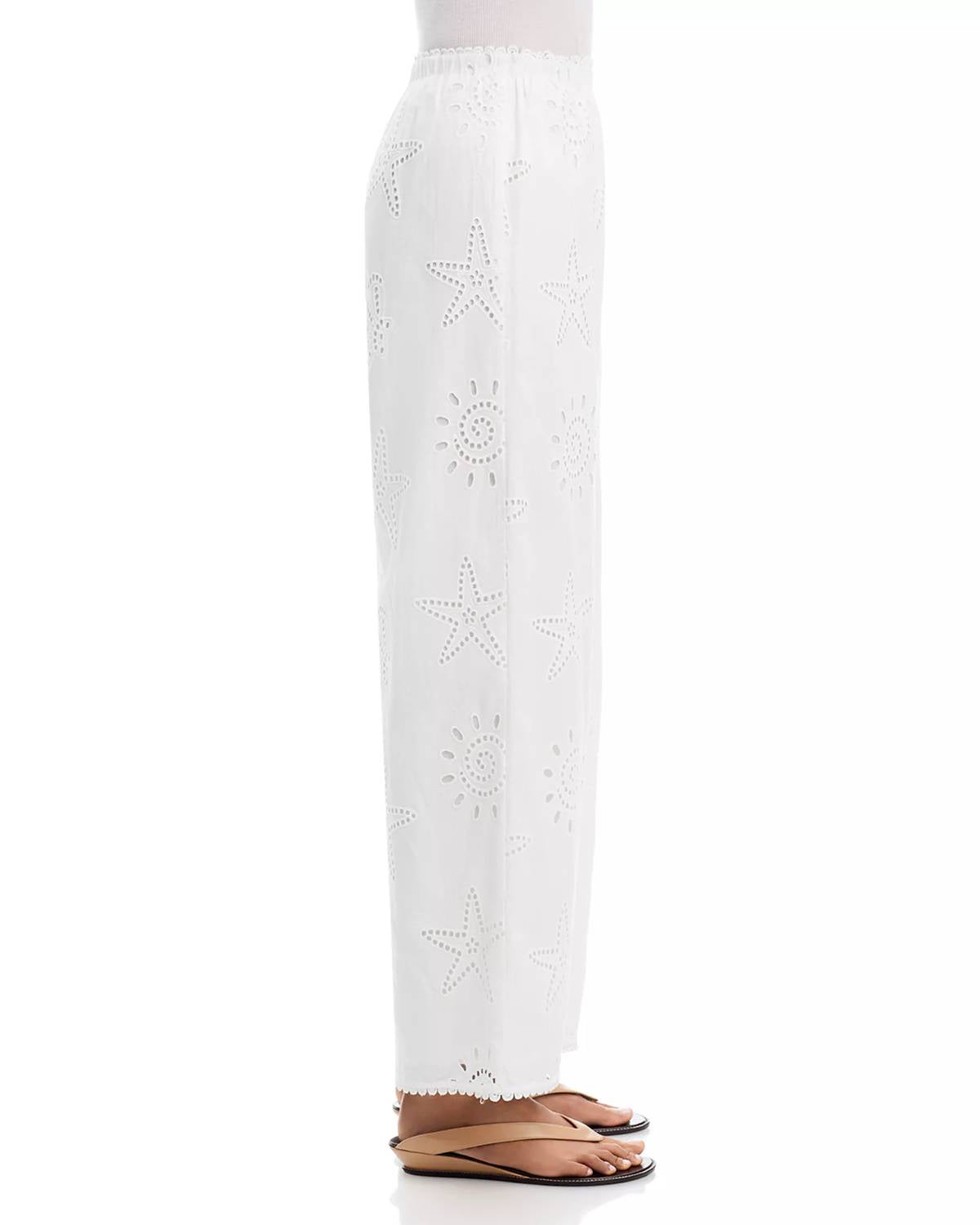 A.Ren - Eleni Embroidered Pants