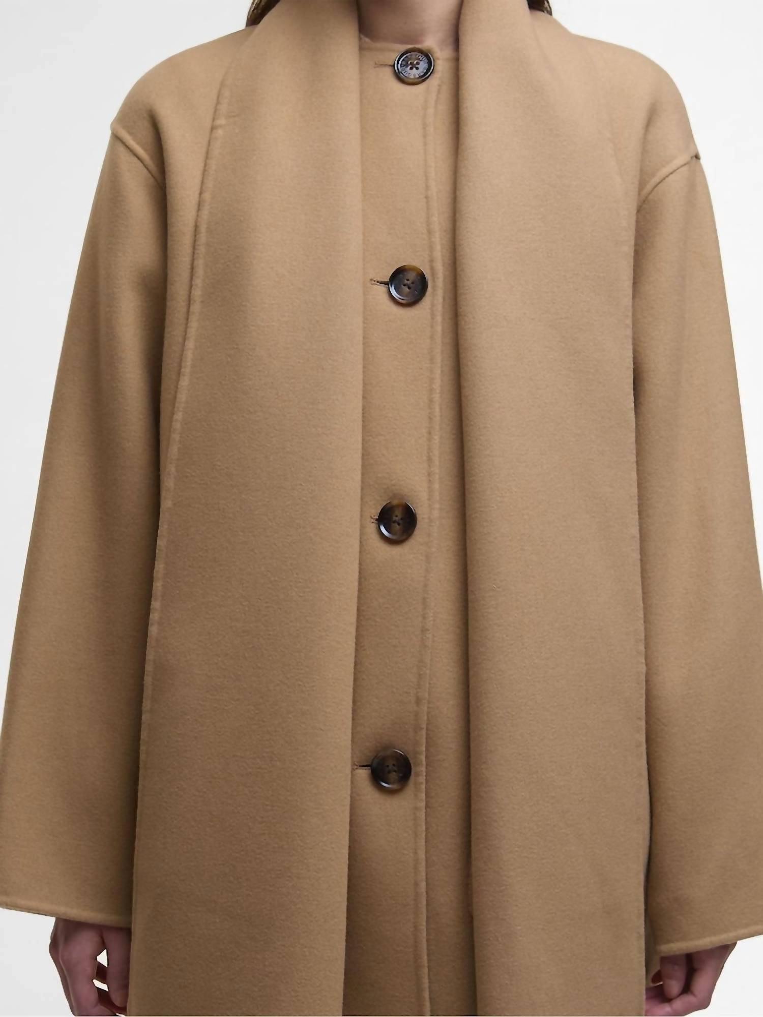 Barbour - Clementine Wool Scarf Coat