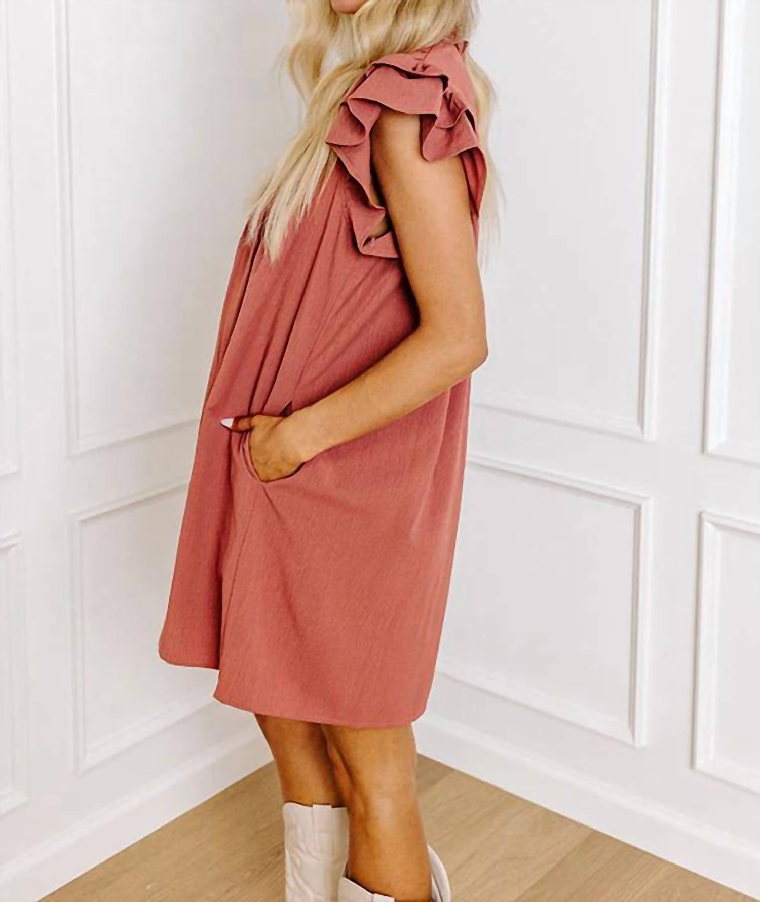 Entro - Ruffle Dress