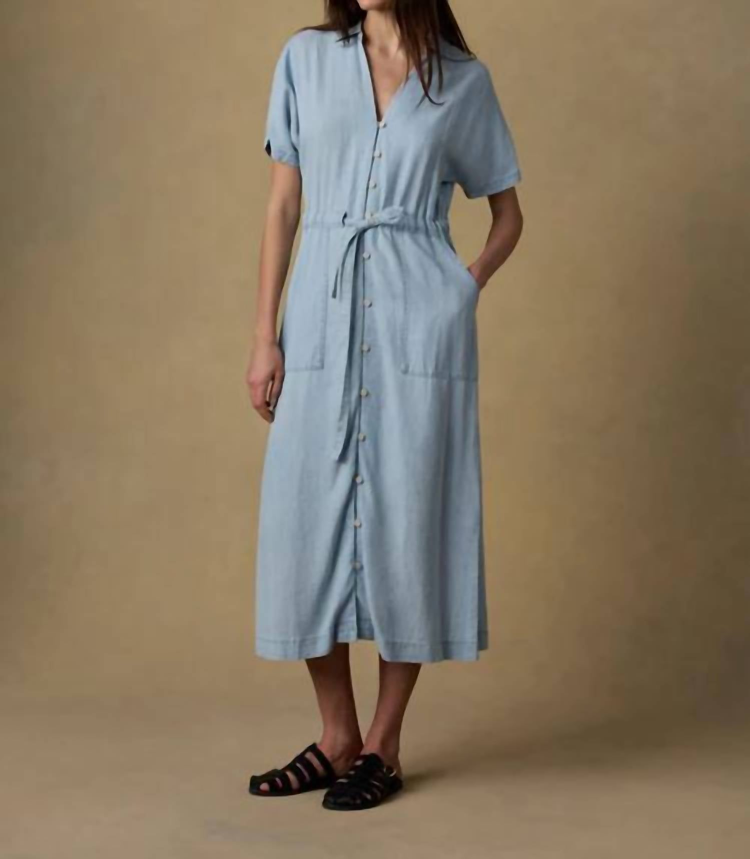 Faherty - Tried And True Oakley Midi Dress