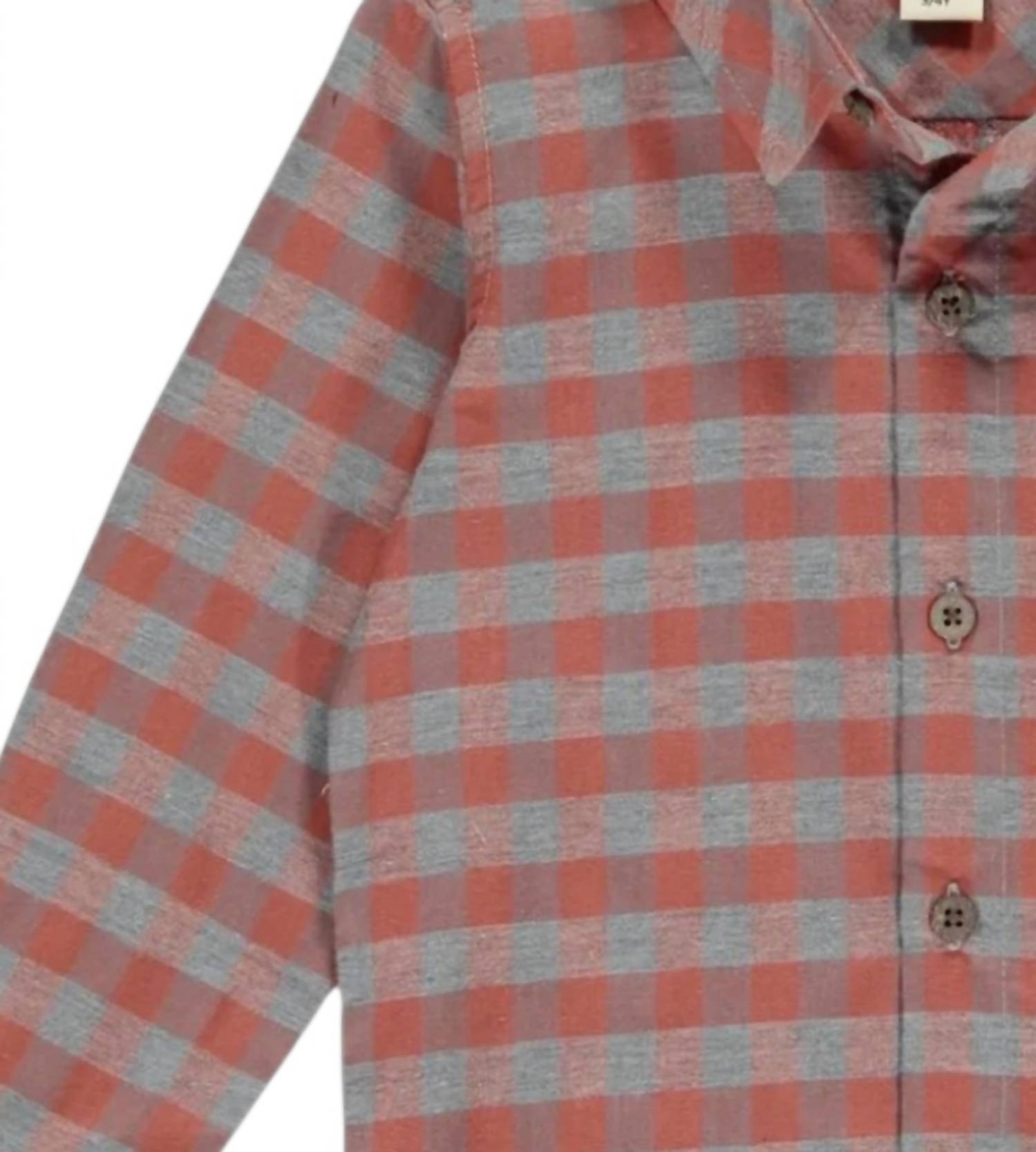 Hidden - Boy's Gavin Plaid Shirt