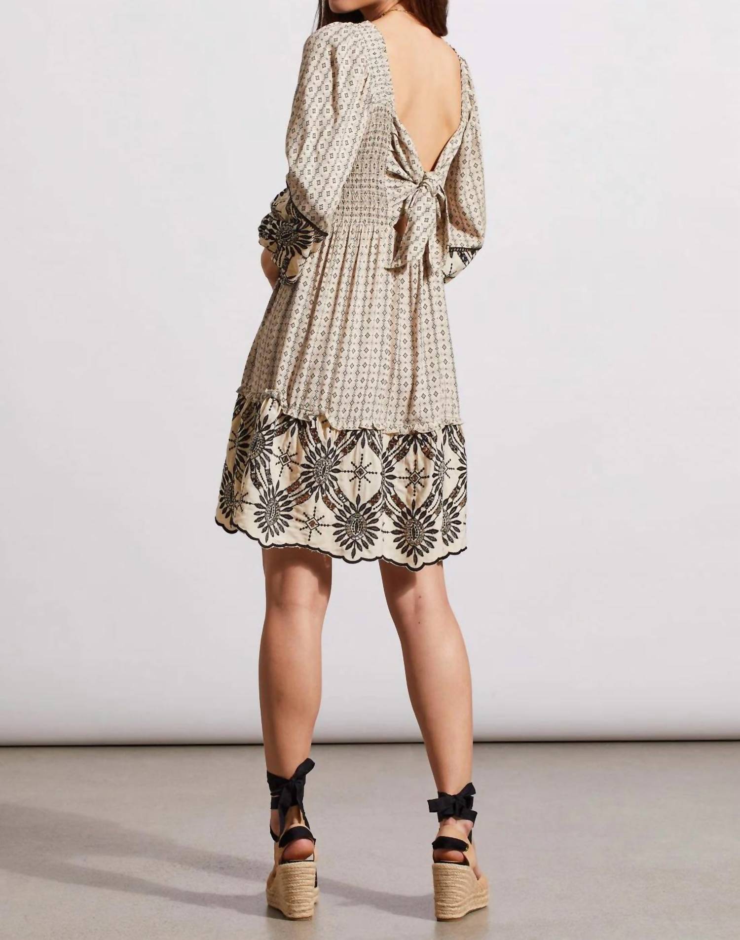 Tribal - Wyola Wear Two Ways Printed Dress