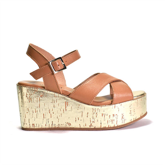 Cordani - Women's Cork Wrapped Wedge