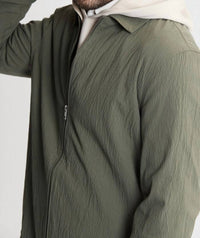 Jachs New York - Charles Seersucker Full Zip Jacket