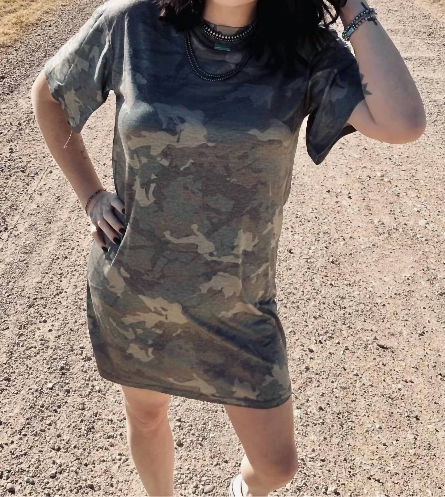 Sterling Kreek - Camo Kreek T-shirt Dress