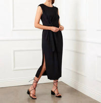 Karen Kane - Bethan Tie Waist Midi Dress